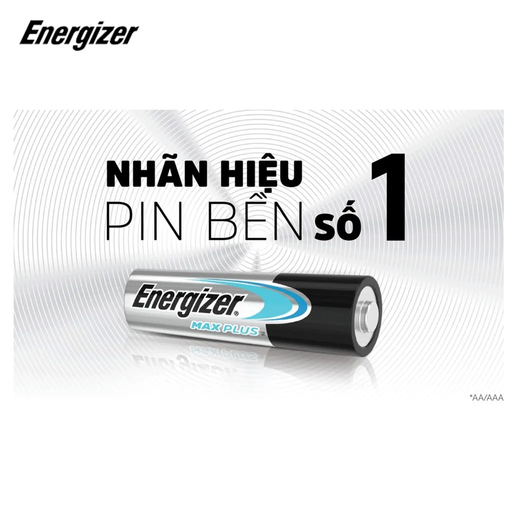 Ảnh Pin Energizer AAA/AA max plus - Vỉ 2 viên - Hàng chính hãng 3
