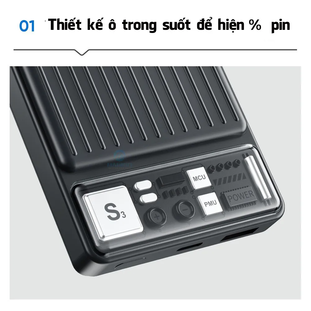 Ảnh Pin Sạc Dự Phòng Dòng Du Lịch Rockspace P91 Sạc Nhanh PD20W 10000mA Hàng chính hãng bảo hành 12 3