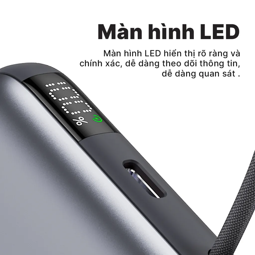 Ảnh Pin sạc dự phòng không dây StarGO Star X sạc từ tính dung lượng 10000mAh sạc nhanh 22.5W 3
