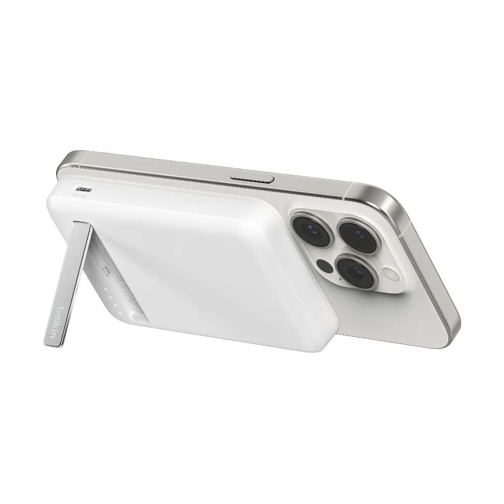 Ảnh Pin sạc dự phòng không dây Qi2 Belkin BoostCharge Pro Magnetic dung lượng 5K/10K kèm cáp 2