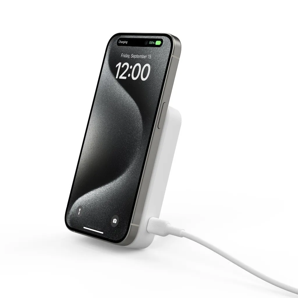 Ảnh Pin sạc dự phòng không dây Qi2 Belkin BoostCharge Pro Magnetic dung lượng 5K/10K kèm cáp 4