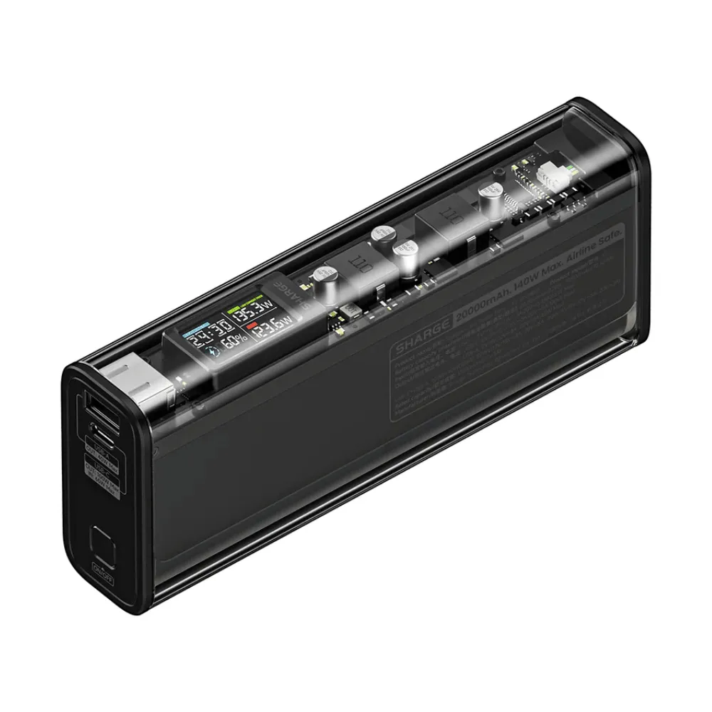 Ảnh Pin Sạc Dự Phòng Sharge Shargeek 140 Nhỏ Gọn Sạc Nhanh Tổng 140W Dung Lượng 20.000mAh 4