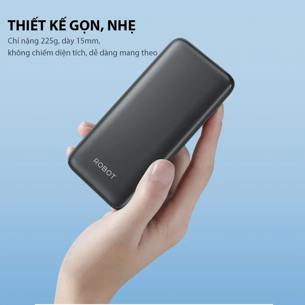 Ảnh Pin Sạc Dự Phòng Wook RT12 Dung lượng 10.000 mAh 2 cổng sạc IN/OUT - Chính Hãng 4