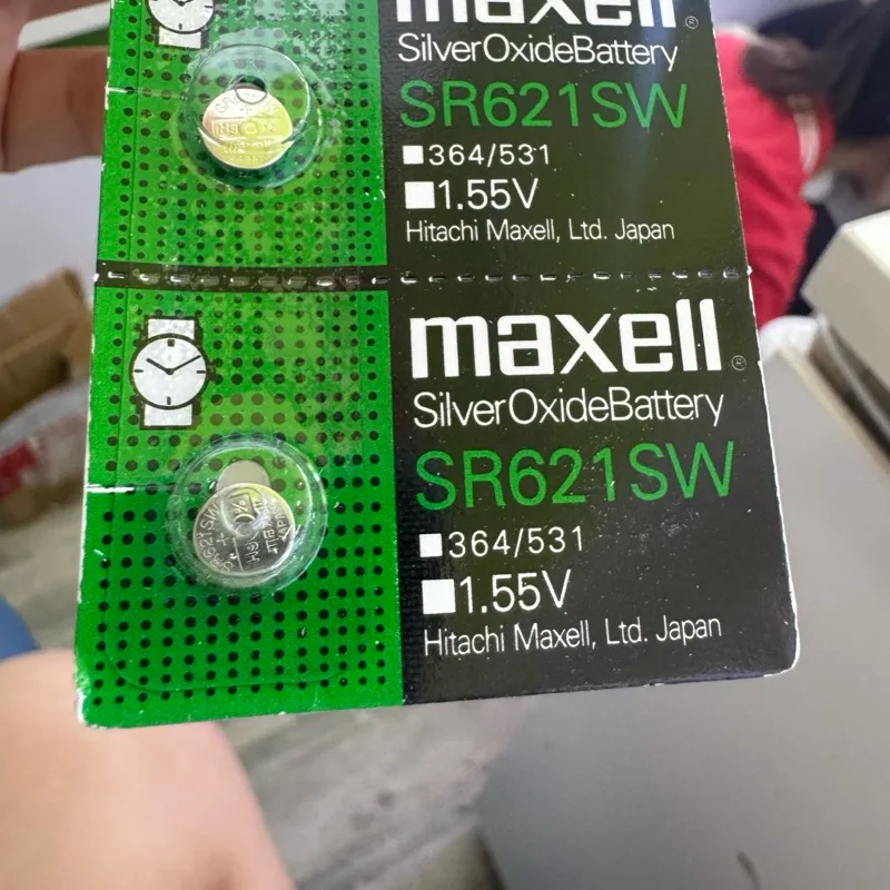 Ảnh Pin thay đồng hồ mã 621 Maxell (1 viên) 1