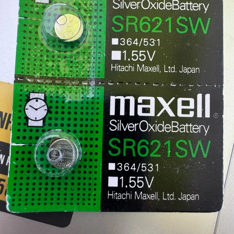 Ảnh Pin thay đồng hồ mã 621 Maxell (1 viên) 2