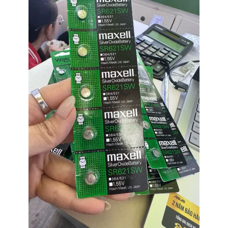 Ảnh Pin thay đồng hồ mã 621 Maxell (1 viên) 3