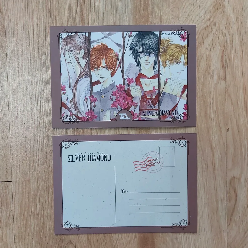 Ảnh Postcard Kim Cương Bạc 1