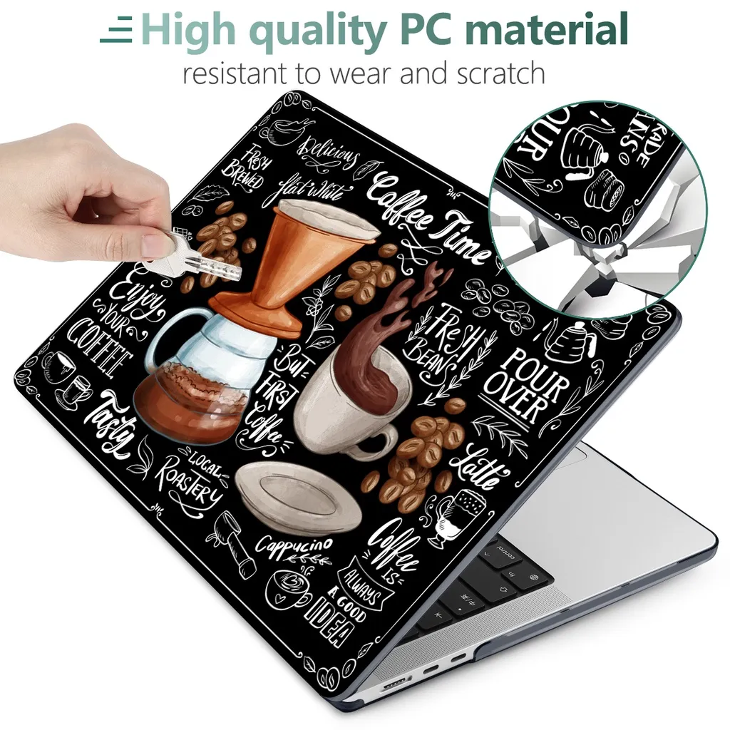 Ảnh Protective Case for MacBook Pro13 14 16" M4 M3 M2 M1 Air13 13.6 15" A2941 A2681 A2338 A2337 A2179 A2251 A1706 A1708 A1502[Case For All MacBook Models] 1