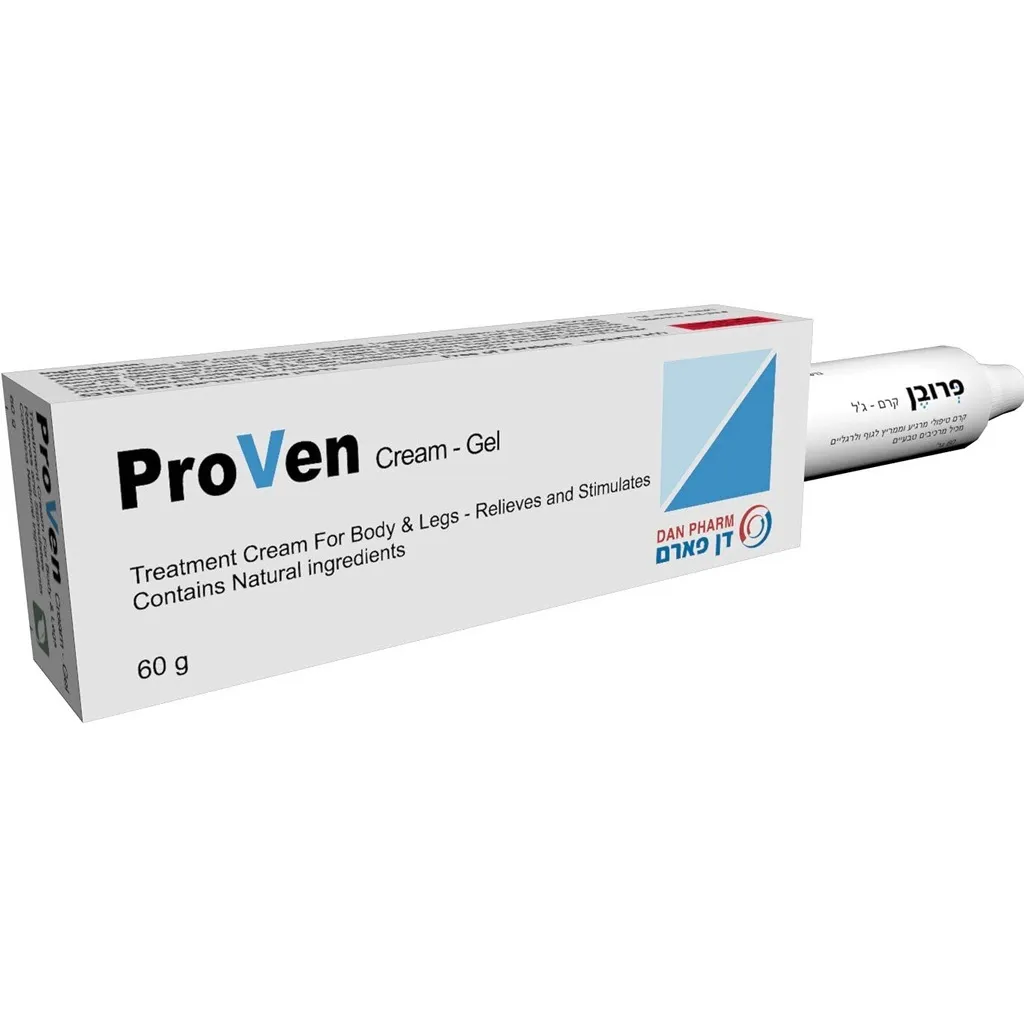 Ảnh Proven cream gel hỗ trợ tĩnh mạch Dan pharm Tube 60g xuất xứ ISRAEL 2