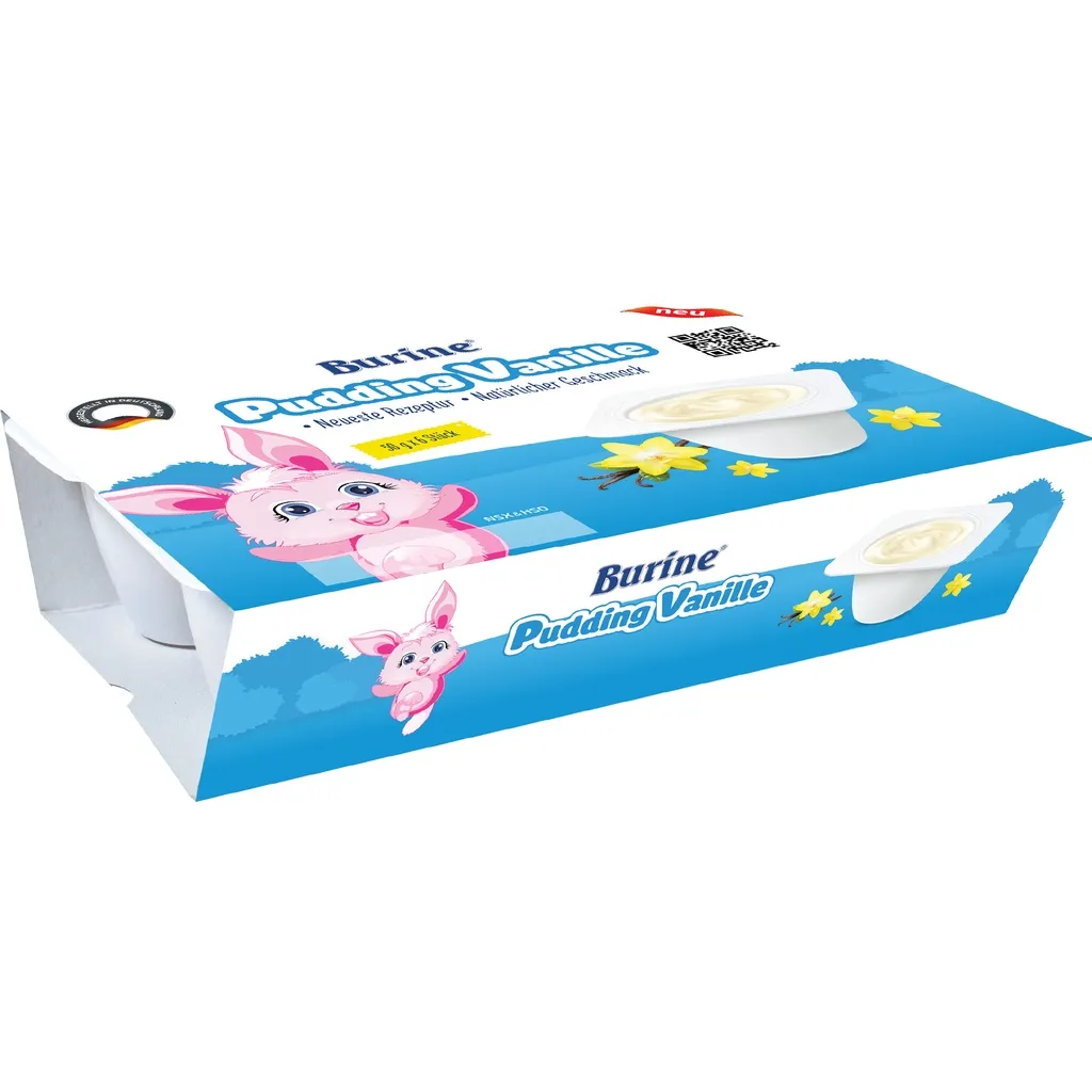 Ảnh Pudding Ăn Dặm Burine Vị Vani Dành Cho Bé Từ 6 Tháng Tuổi,  Bổ Sung Năng Lượng 4