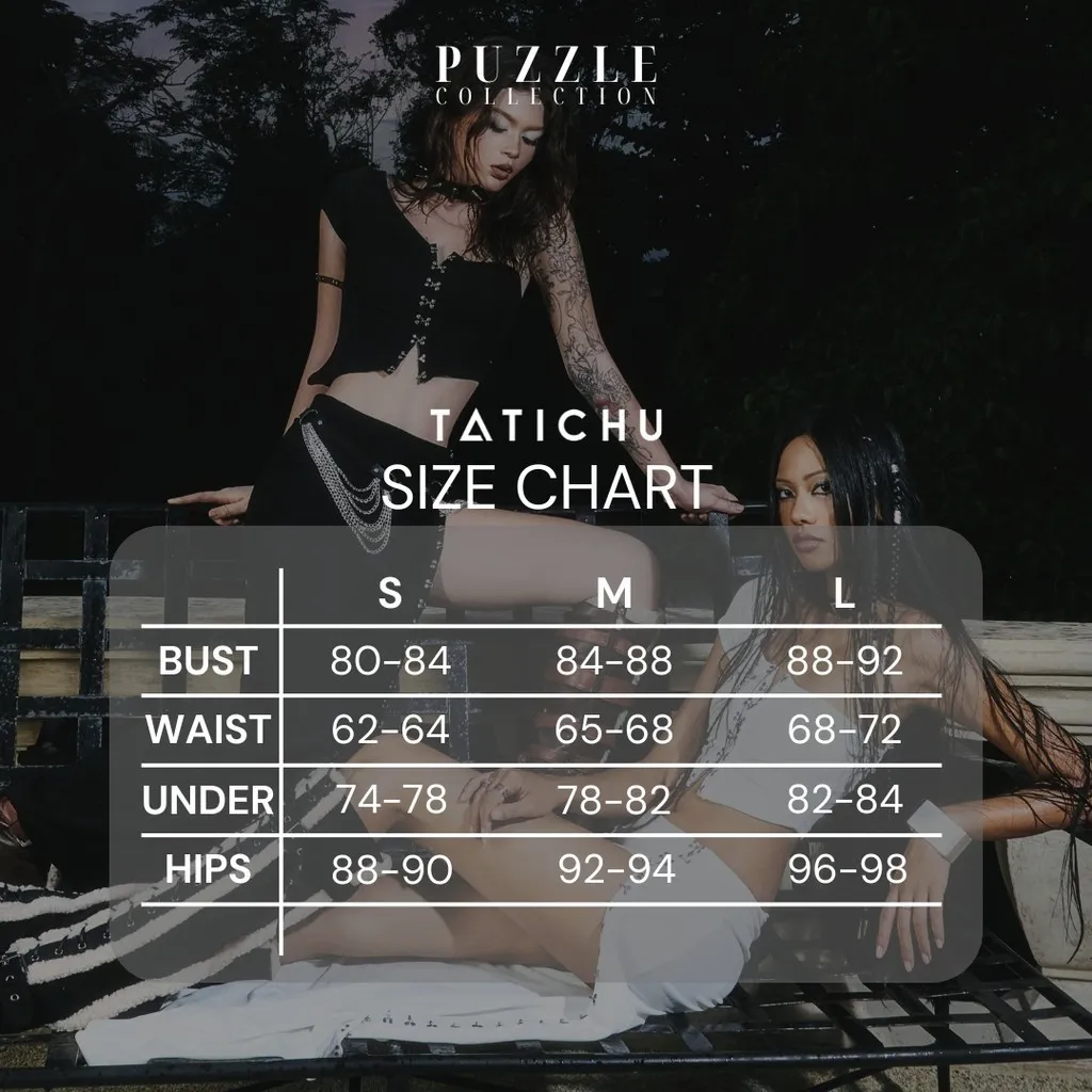 Ảnh Puzzle Puff Hem Parachute Mini Skirt - Chân váy bí vải dù đóng khoen lưng 3