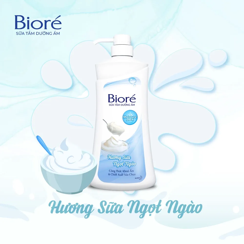 Ảnh Quà Merries - Sữa tắm Biore dưỡng ẩm 530g (Hương ngẫu nhiên) 3
