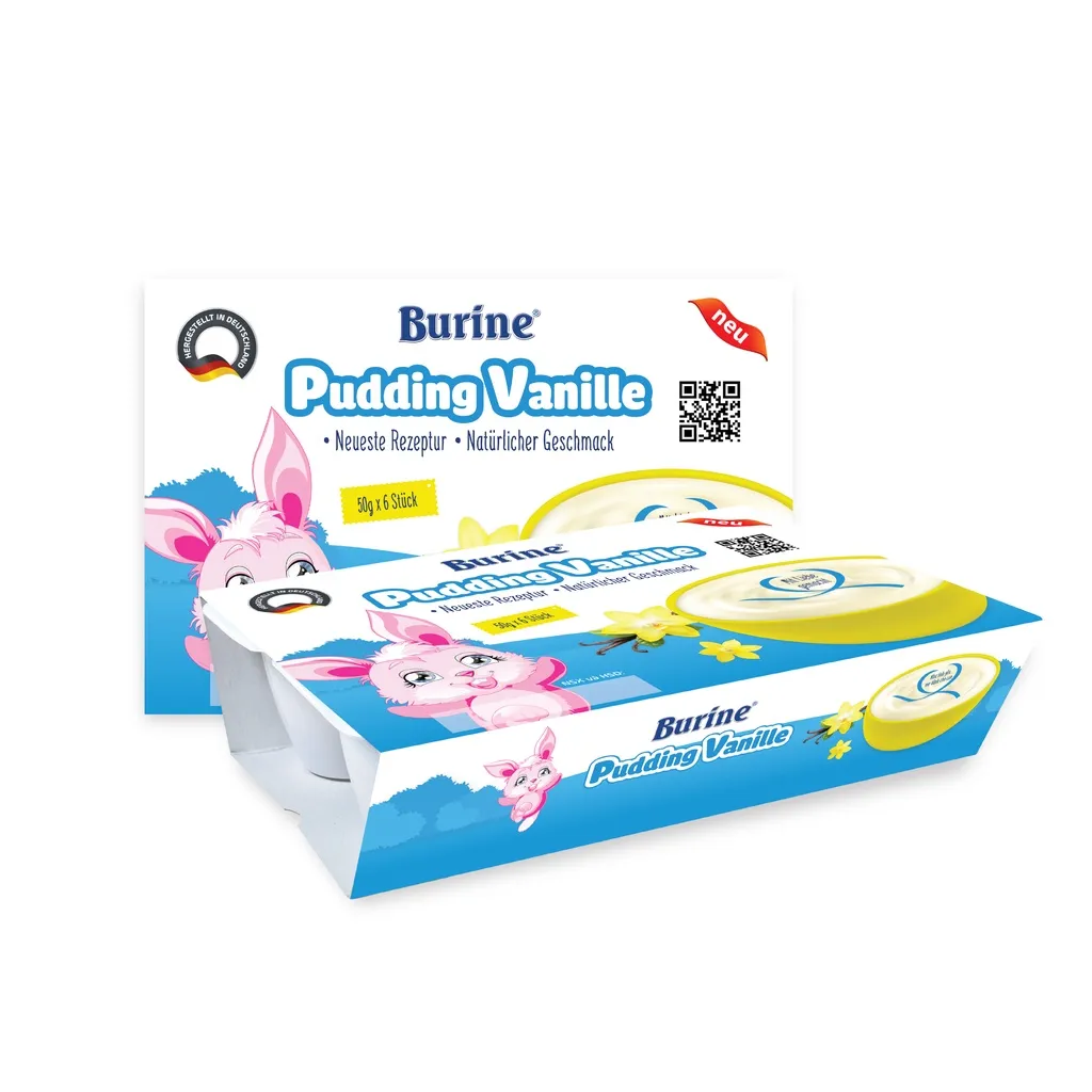 Ảnh Quà tặng không bán từ PHILIPS AVENT_Combo 2 vỉ Pudding/Cháo sữa Ăn Dặm Burine vị Vani 3