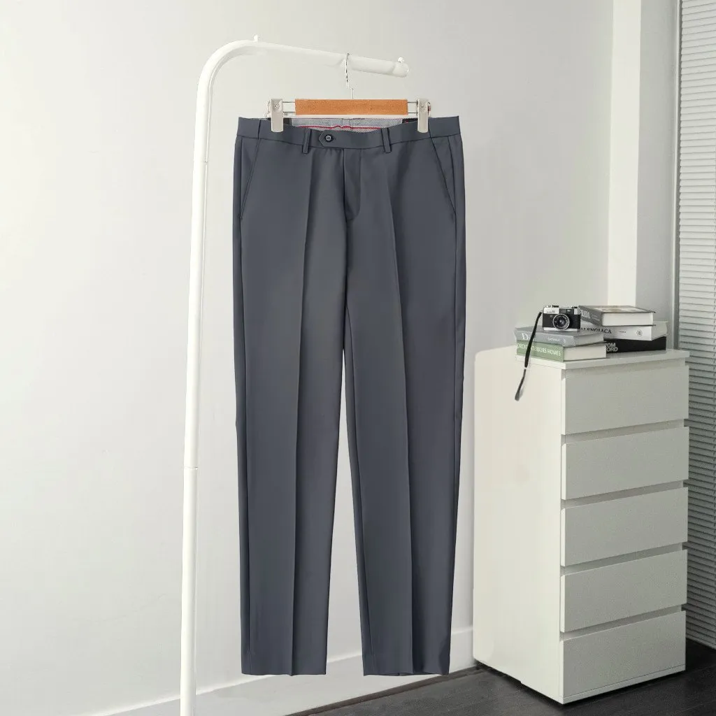 Ảnh Quần Âu Bigsize Nam 80-140KG AKYOO Cao Cấp, Chống Nhăn, Không Bai Xù - QA 22 (Combo 2 quần tiết kiệm 10%) 3