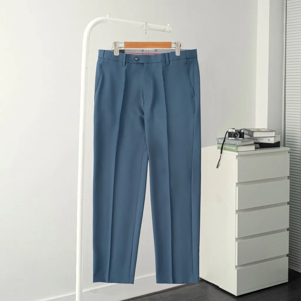 Ảnh Quần Âu Bigsize Nam 80-140KG AKYOO Cao Cấp, Chống Nhăn, Không Bai Xù - QA 22 (Combo 2 quần tiết kiệm 10%) 4