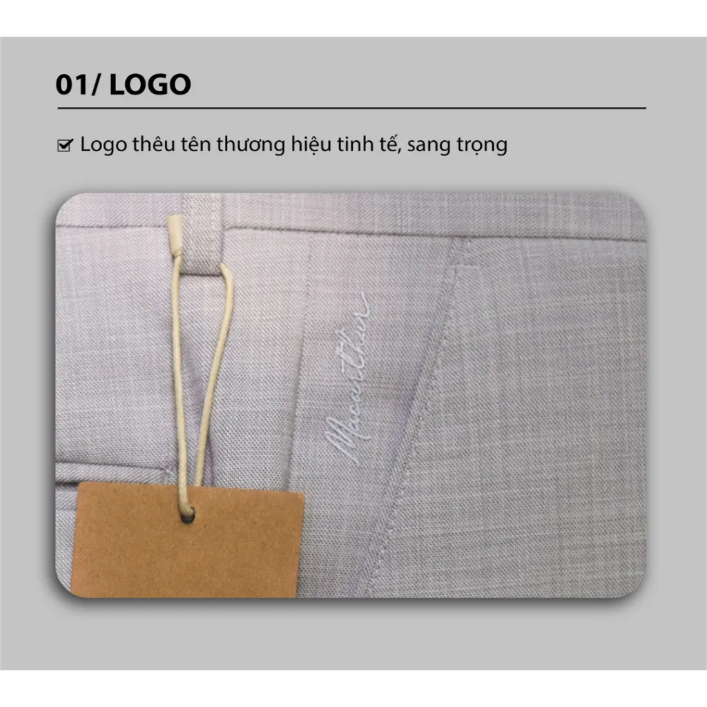 Ảnh Quần Âu Cao Cấp Chính Hãng MAC ARTHUR Chất Liệu Tự Nhiên Chống Nhăn Hoàn Hảo, Sang Trọng, Tôn Dáng 3