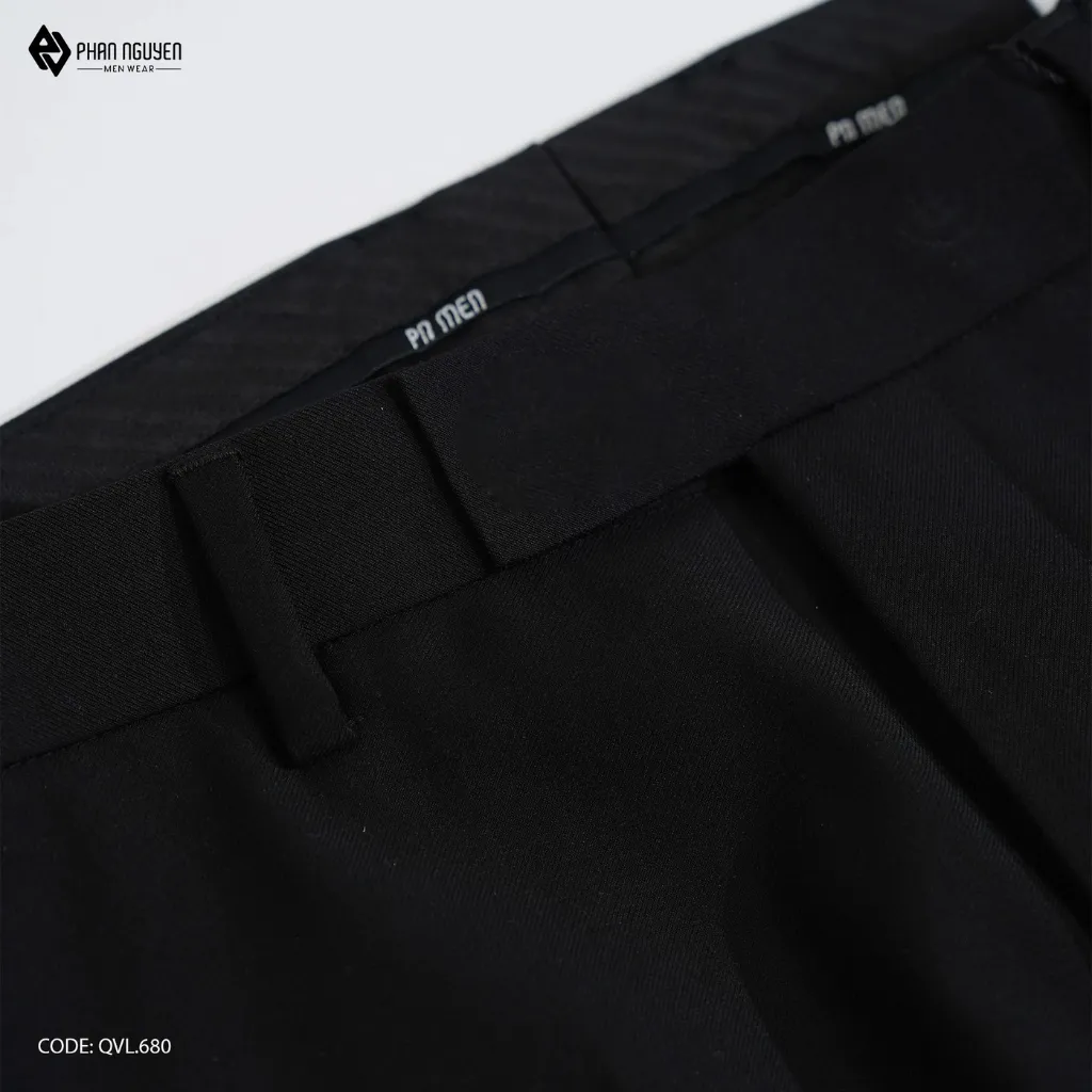 Ảnh Quần âu công sở nam cao cấp Phan Nguyễn, form slim fit tôn dáng, chất liệu mềm mại thoáng mát, thiết kế lịch lãm QVL.680 4