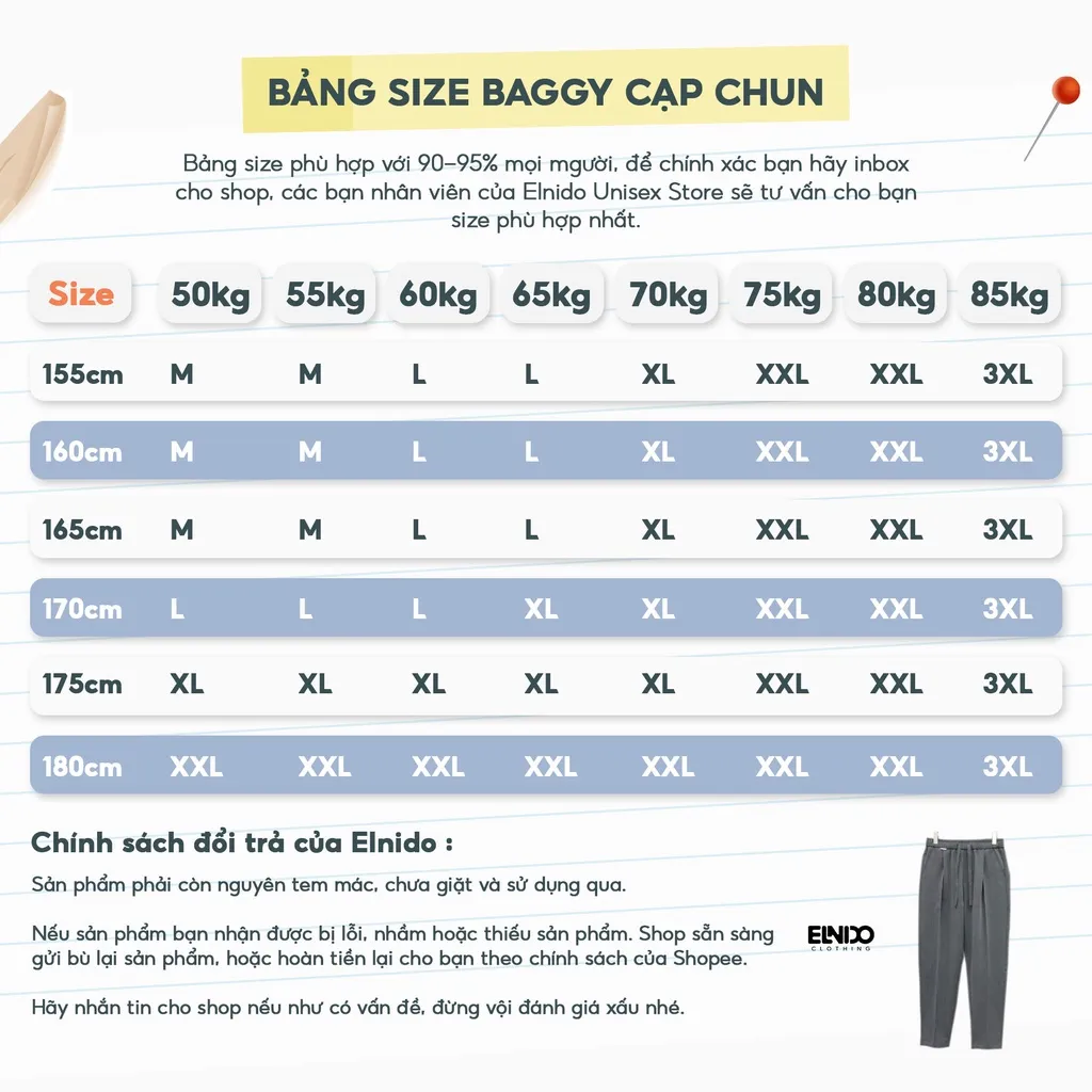 Ảnh Quần âu nam co giãn LS1 có cạp chun thoải mái vận động thương hiệu ELNIDO 1