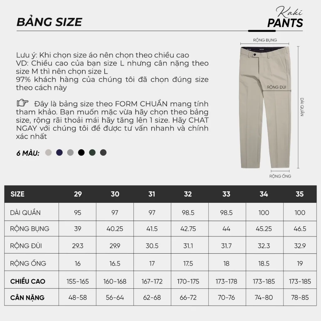 Ảnh Quần Âu Nam GUZADO Cao Cấp Vải KaKi Dày Dặn, Kiểu Dáng Slimfit Hiện Đại, Phong Cách Công Sở GTR01S 3