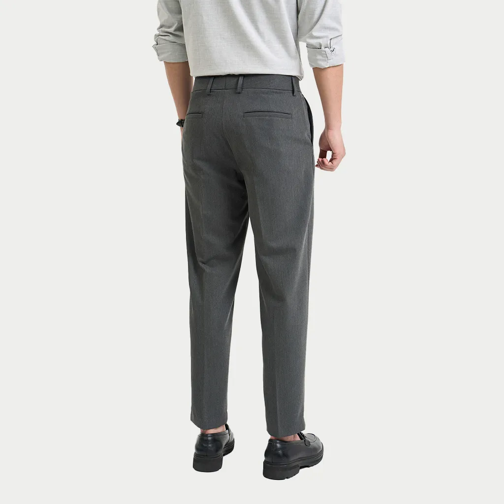 Ảnh Quần Âu Nam KRIK Form Baggy Chất Liệu Polyester Cao Cấp Mềm Mại Thiết Kế Cúc Bấm Cài Năng Động QA7125 3