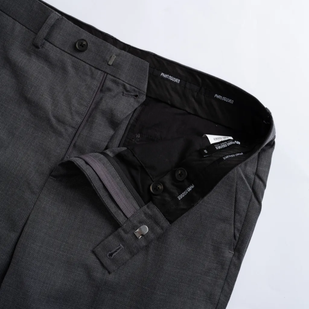 Ảnh Quần âu nam Phan Nguyễn, chất liệu tetron cao cấp, mềm mại, bền chắc, form slim fit QVL.819 1