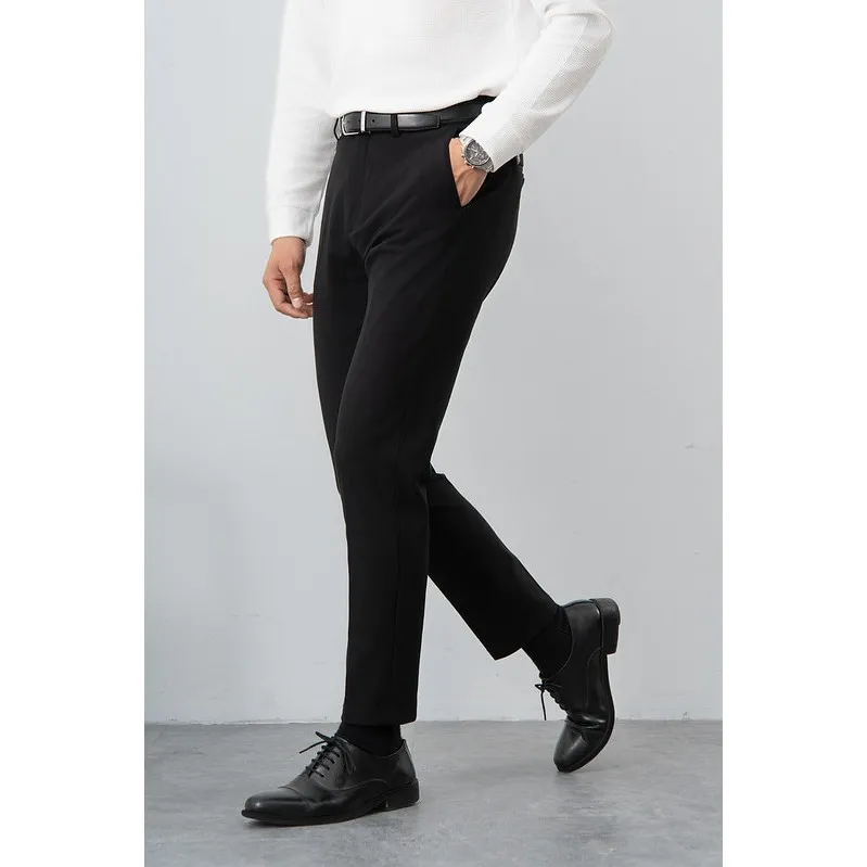 Ảnh Quần âu nam TORANO slim-fit cạp trơn chuẩn phom DABT900 1