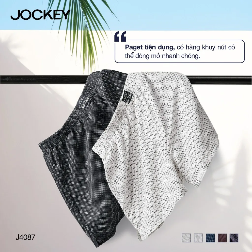 Ảnh Quần Boxer kate Nam Jockey in họa tiết - J4087 2