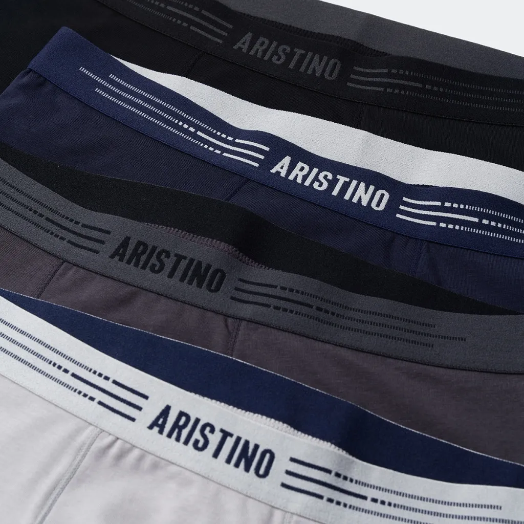 Ảnh Quần Boxer Nam Aristino Cotton Organic ABX056MT 2