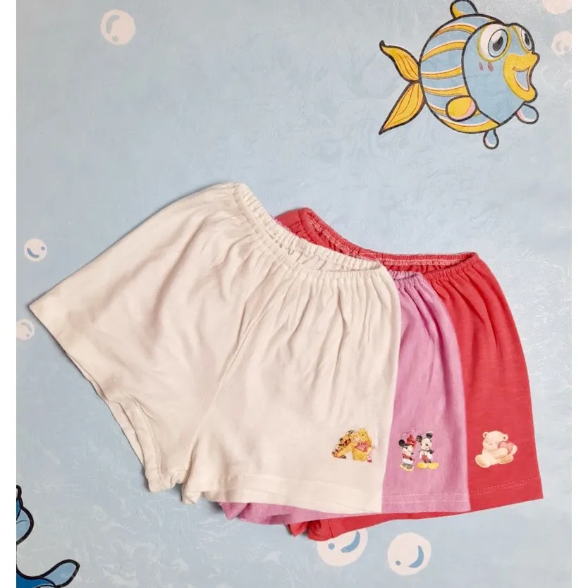 Ảnh Quần Chip Đùi Dành Cho Bé Gái Tamiuy Size Nhí Chất Liệu Cao Cấp Thoải Mái Dễ Chịu Mềm Mại Set 3 Cái 3