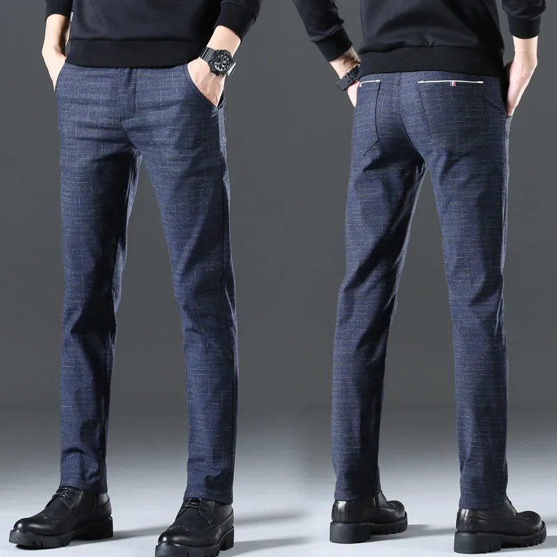 Ảnh Quần Dài BEFOYI Vải Cotton Thời Trang Cho Nam 4