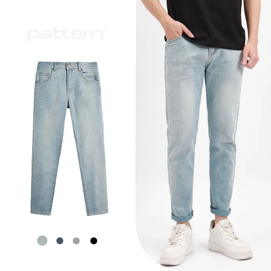 Ảnh Quần Dài Flex Jeans 4 Màu PATTERN PQ027 2