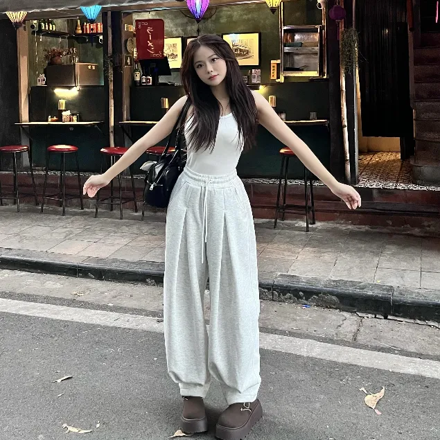 Ảnh Quần Dài Form Rộng NEWSEVEN Wide Leg Pleated Pants QD.416 3