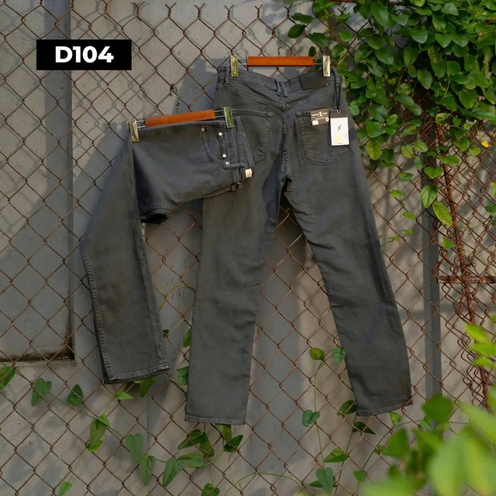 Ảnh Quần Dài Jeans Nam Mộc Nhuộm 5 Màu Form Slimfit Chất Denim Spandex Co Giãn Justmen 4