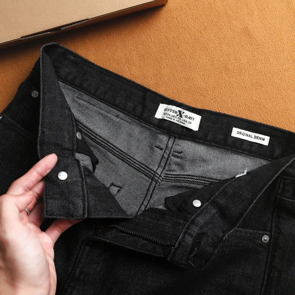 Ảnh Quần Dài Jeans Xám Rách Hunter Xrays D88 Menswear - Nam 4