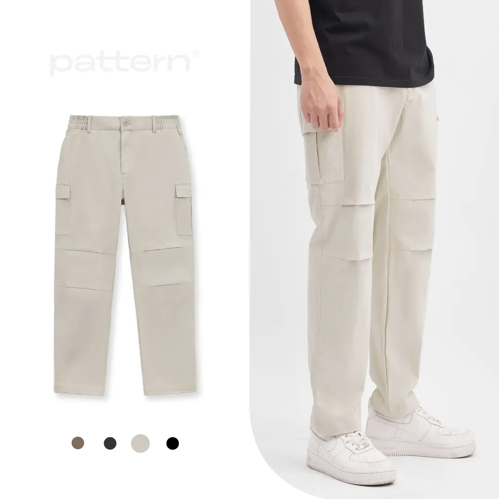 Ảnh Quần Dài Kaki Cargo PATTERN PQ033 4