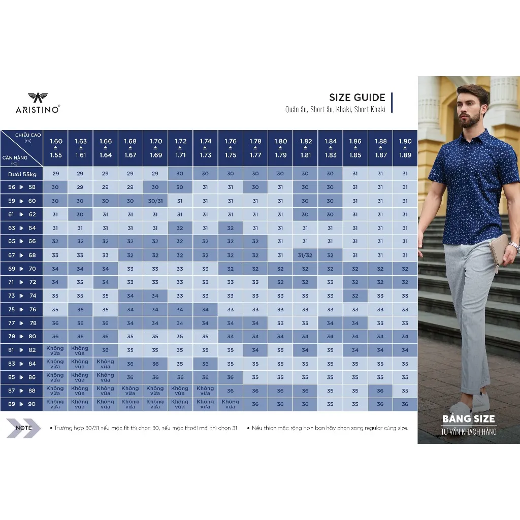 Ảnh Quần dài kaki nam ARISTINO dáng Regular fit suông nhẹ mềm mại, thoáng mát - AKKR0109 3