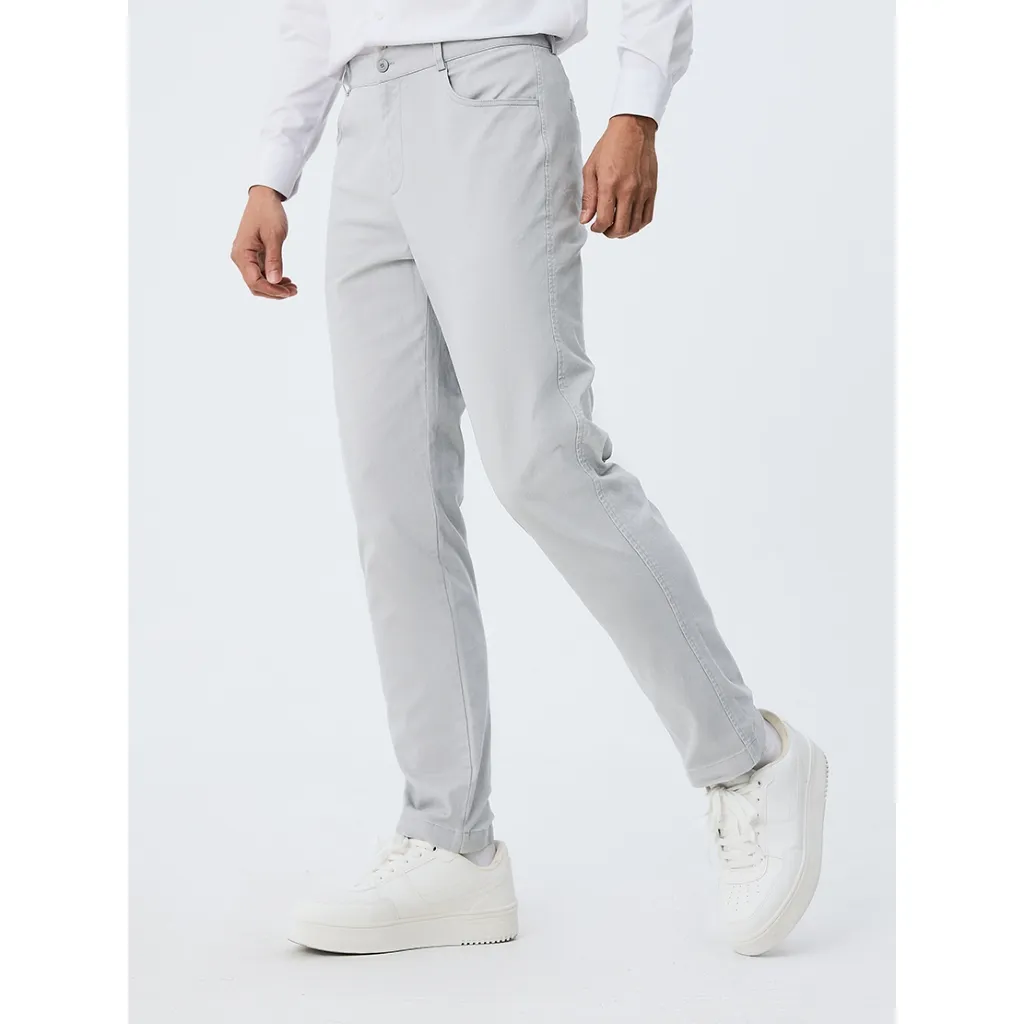 Ảnh Quần Dài KaKi Nam Lưng Gài Ống Đứng Trơn Đơn Giản Thời Trang Thương Hiệu Y2010 Non Branded 32 Vol 25 24162 |YaMe| 3