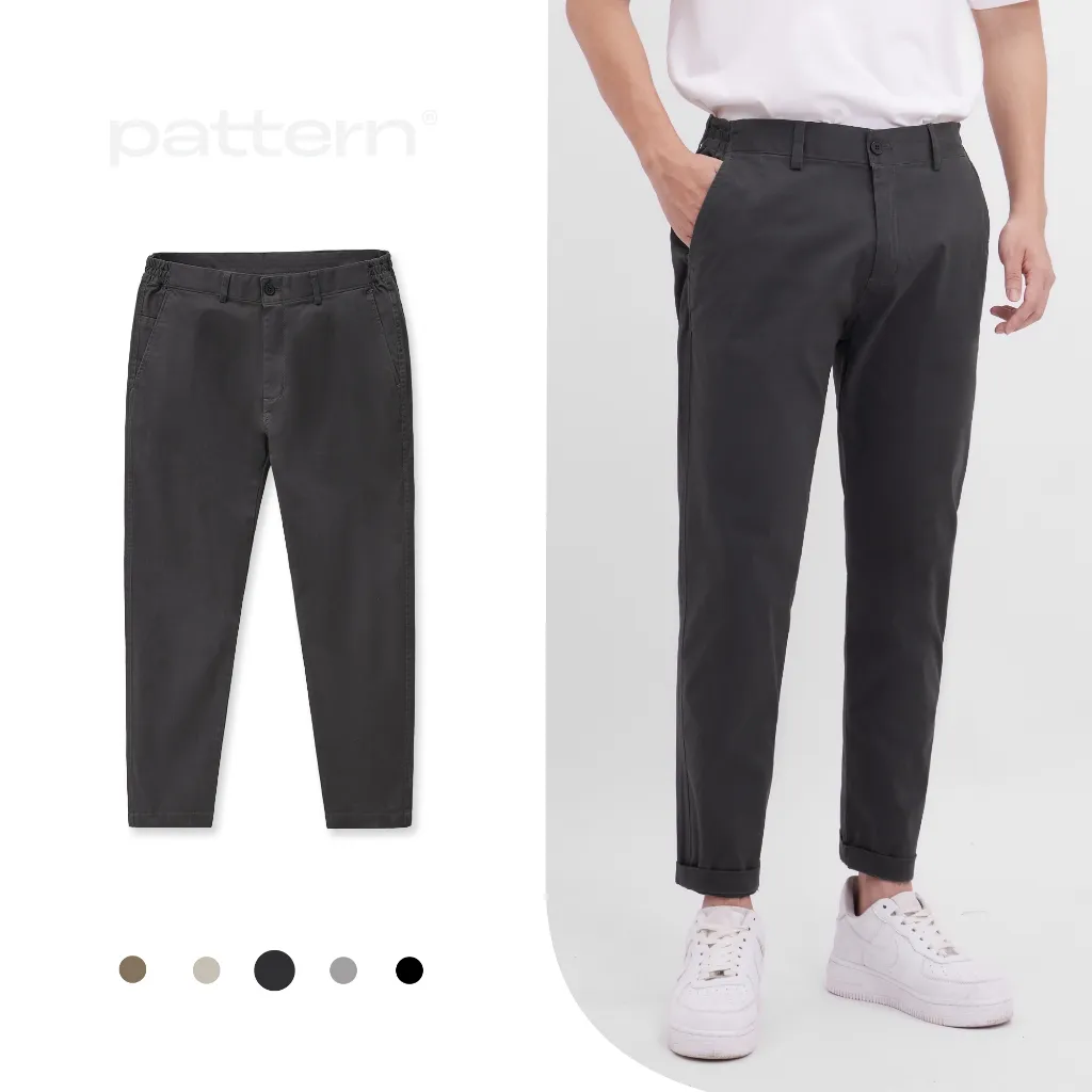 Ảnh Quần Dài Kaki Suông Basic Ver2 PATTERN PQ026 4