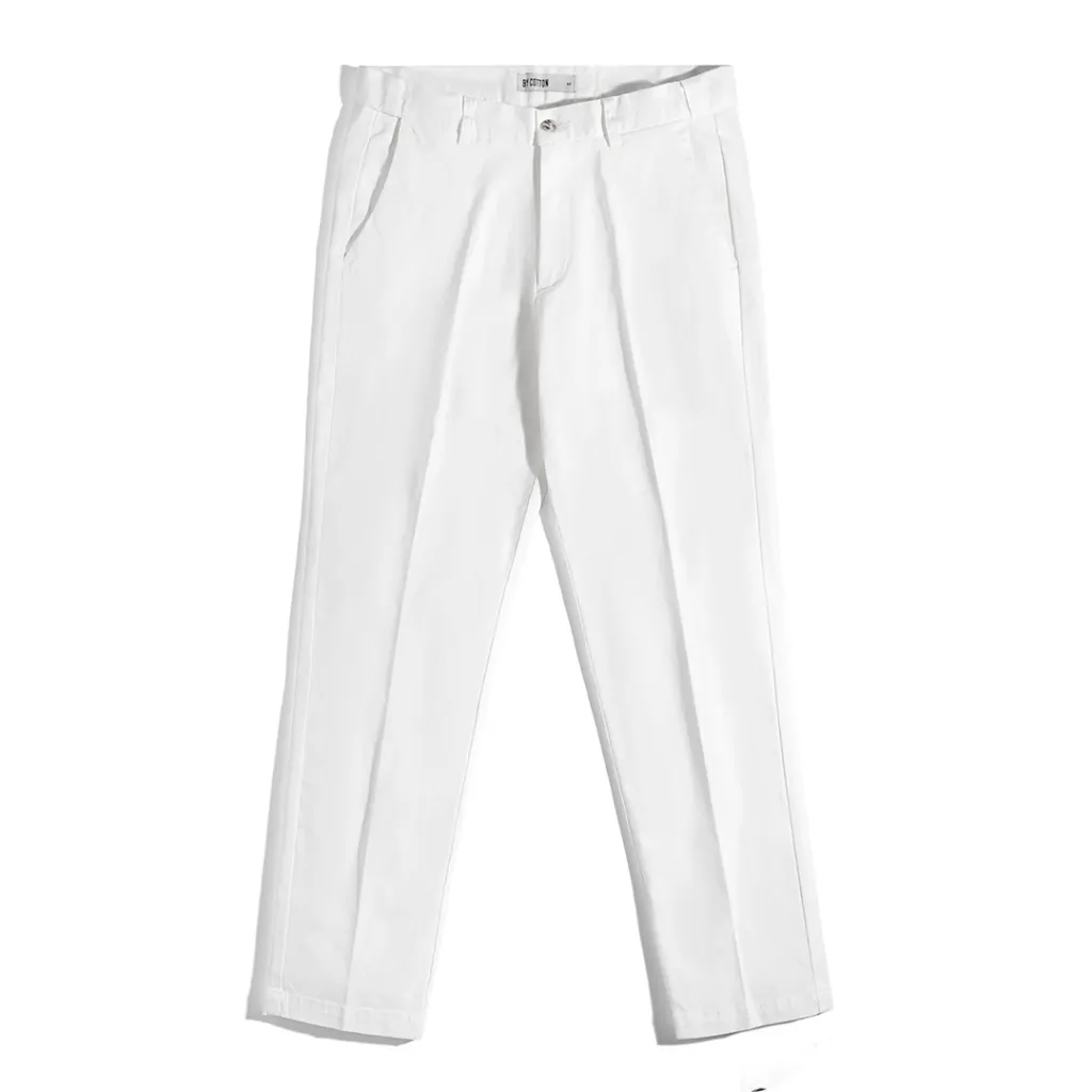 Ảnh Quần Dài Nam Cao Cấp Regular Chinos Kaki 3 Màu Lựa Chọn By Cotton 2