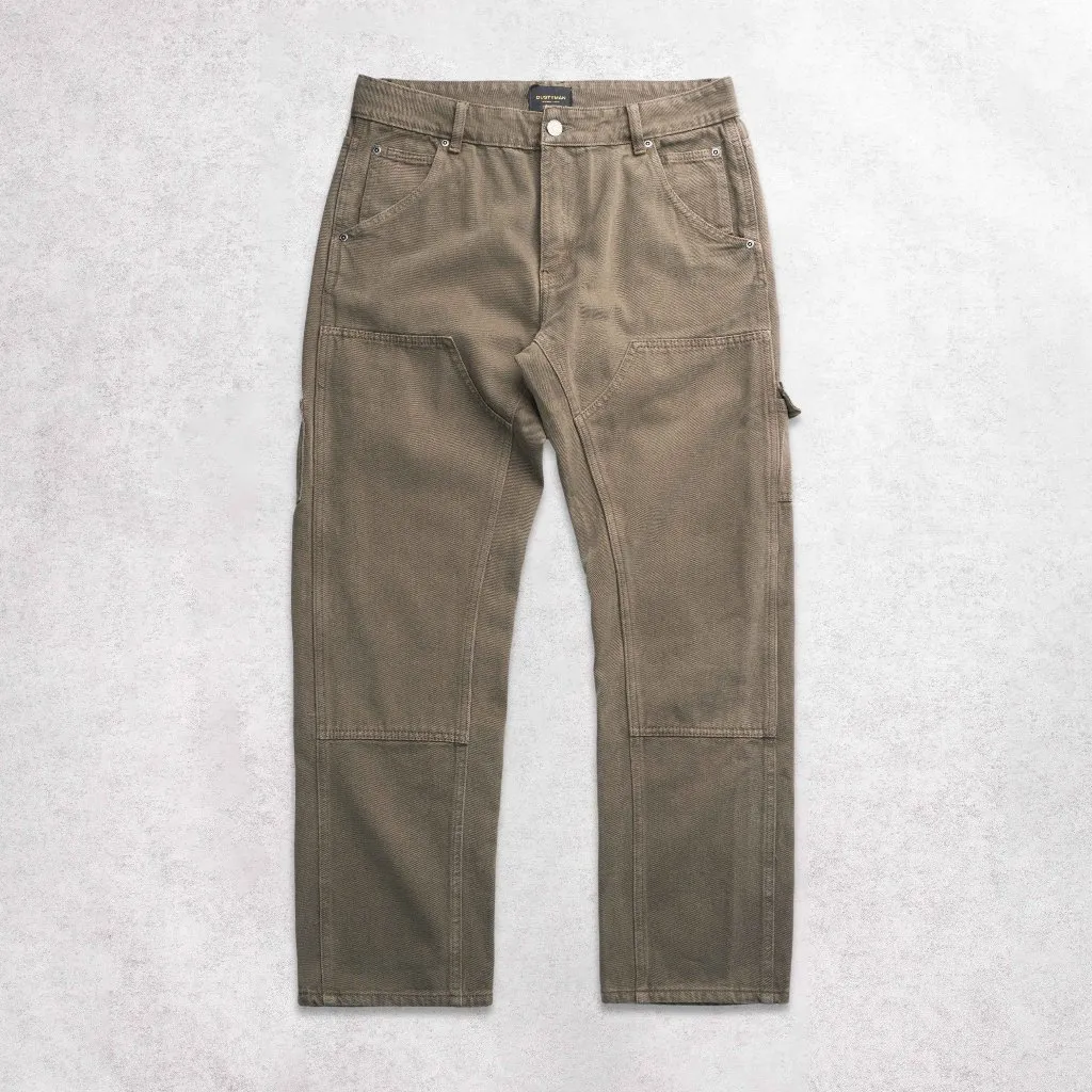 Ảnh Quần Dài Nam Corbin Dustyman, Vải Kaki Dày Dặn, Thiết Kế Nam Tính, Form Relaxed Fit 3