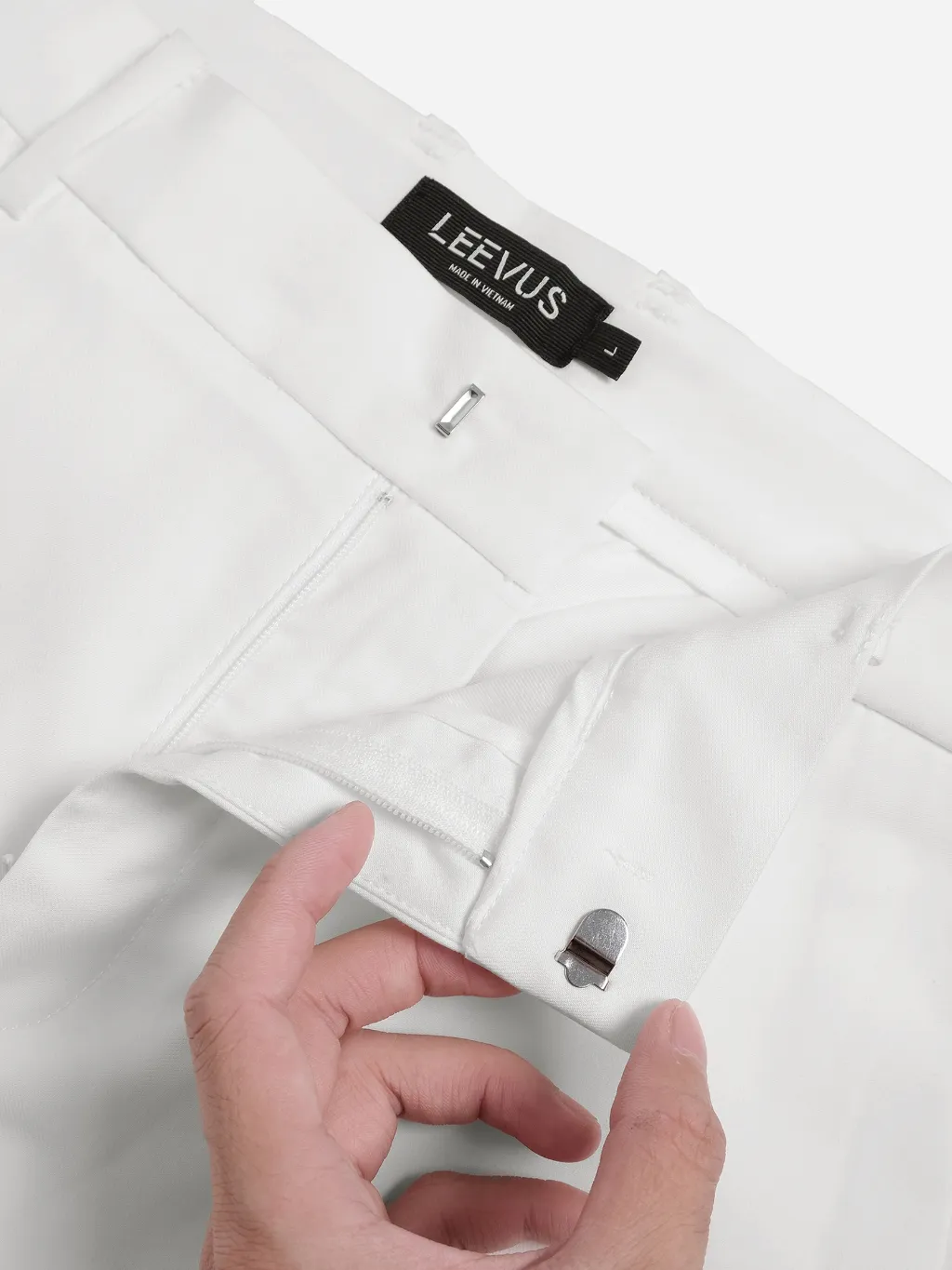 Ảnh Quần dài nam Elasticband chất liệu Twill Rayon cao cấp thiết kế chỉn chu hiện đại LEEVUS QD04 2