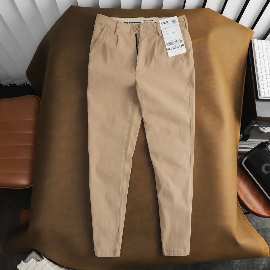 Ảnh Quần Dài Nam Kaki Basic Bast FAPAS 3