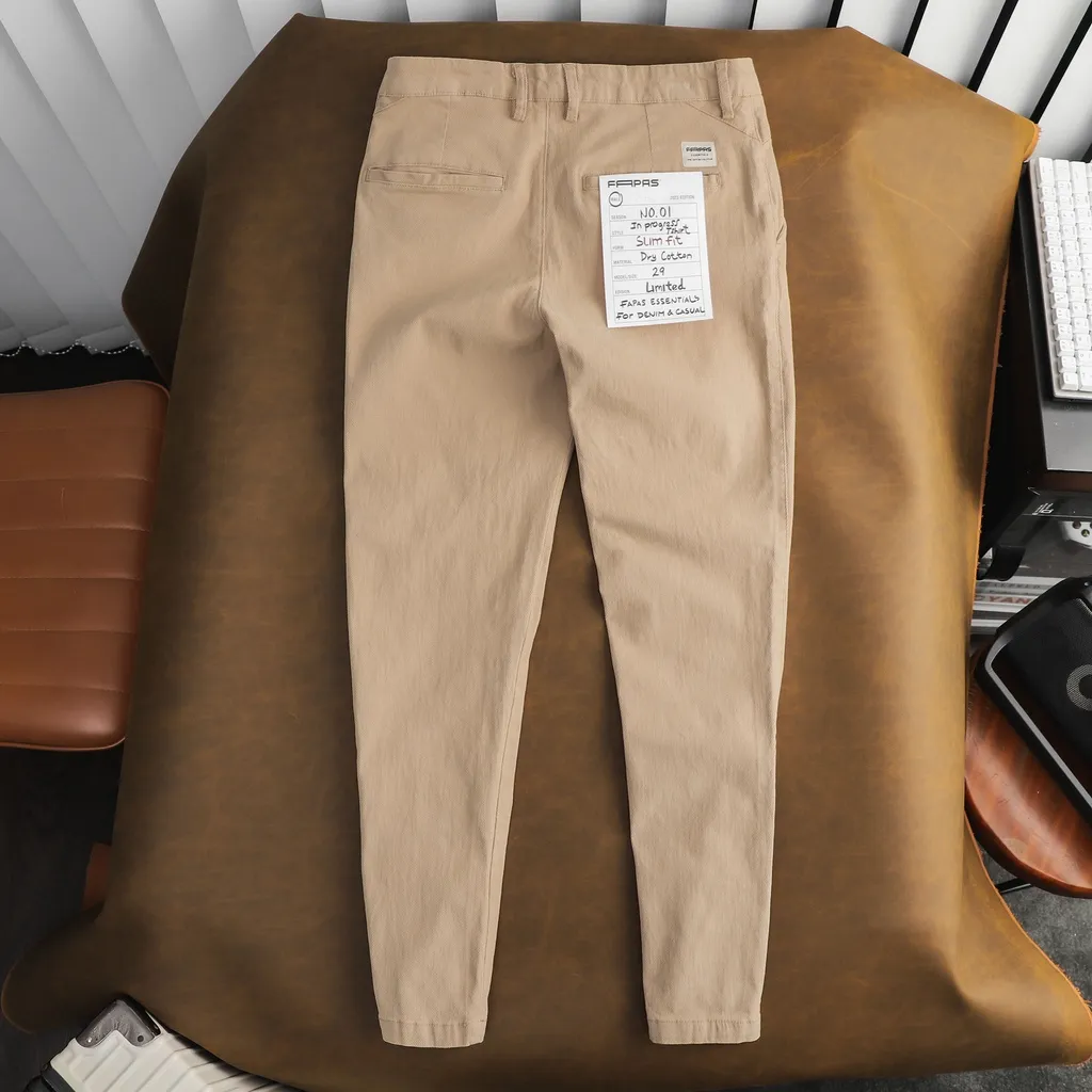Ảnh Quần Dài Nam Kaki Basic Bast FAPAS 4