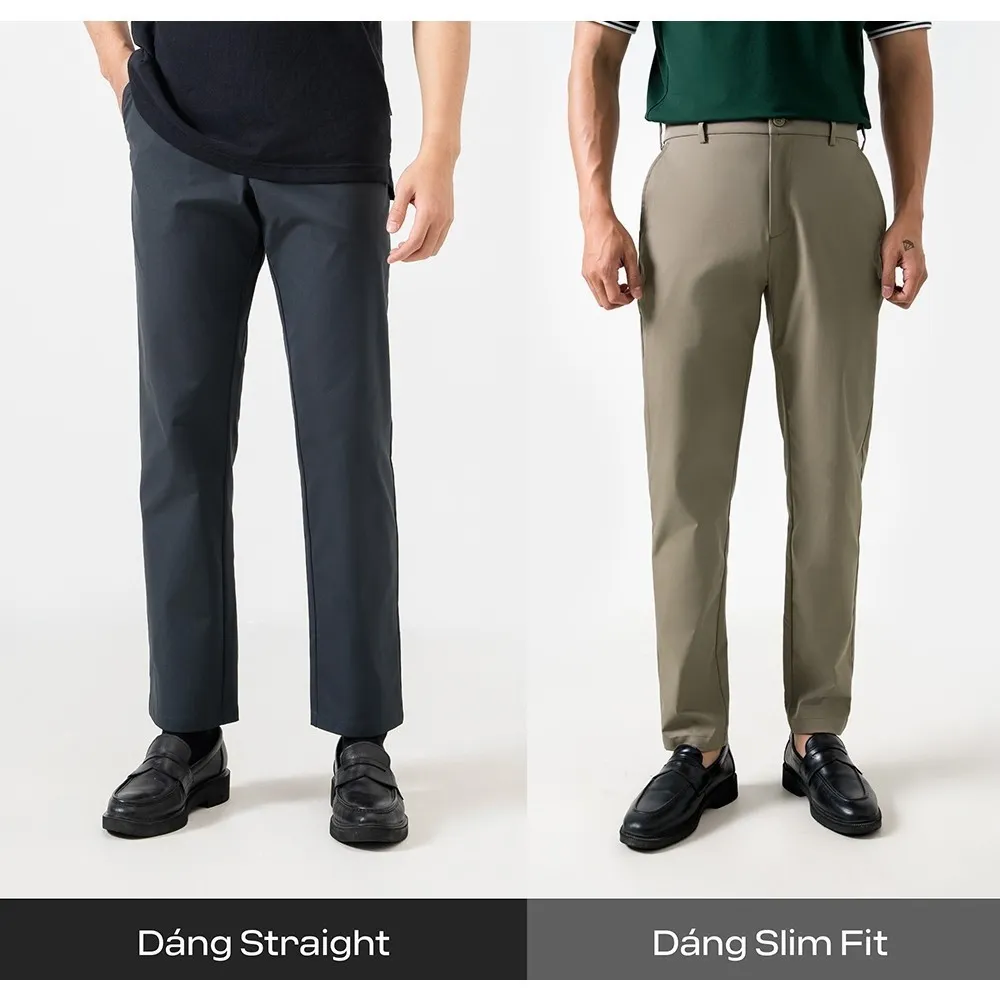 Ảnh Quần dài nam Kaki Excool co giãn đàn hồi Coolmate 2