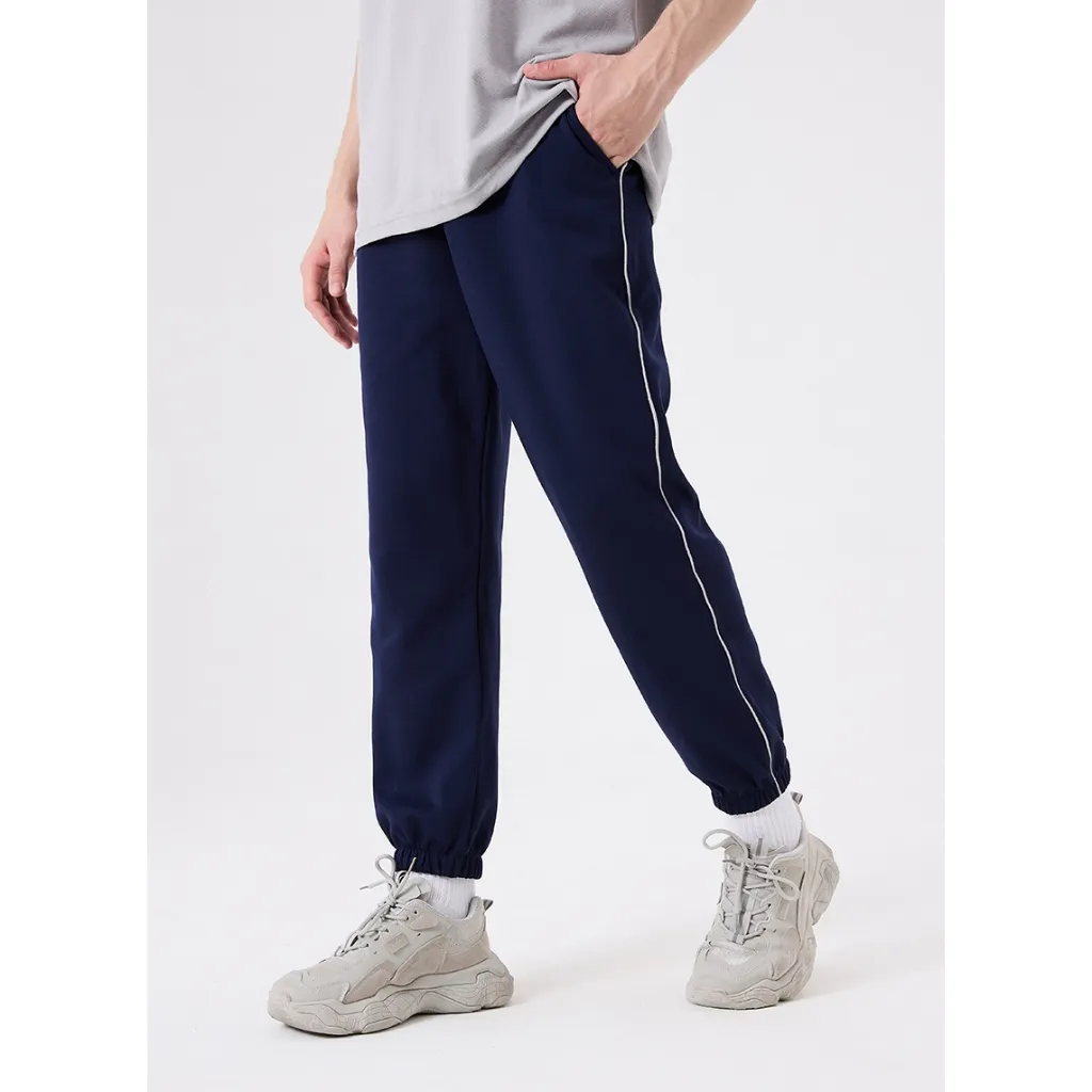 Ảnh Quần Dài Nam Lưng Thun Form Rộng Thời Trang Thương Hiệu  Y2010 No Style M121 Vol 24 Đen 23844 |YaMe| 3