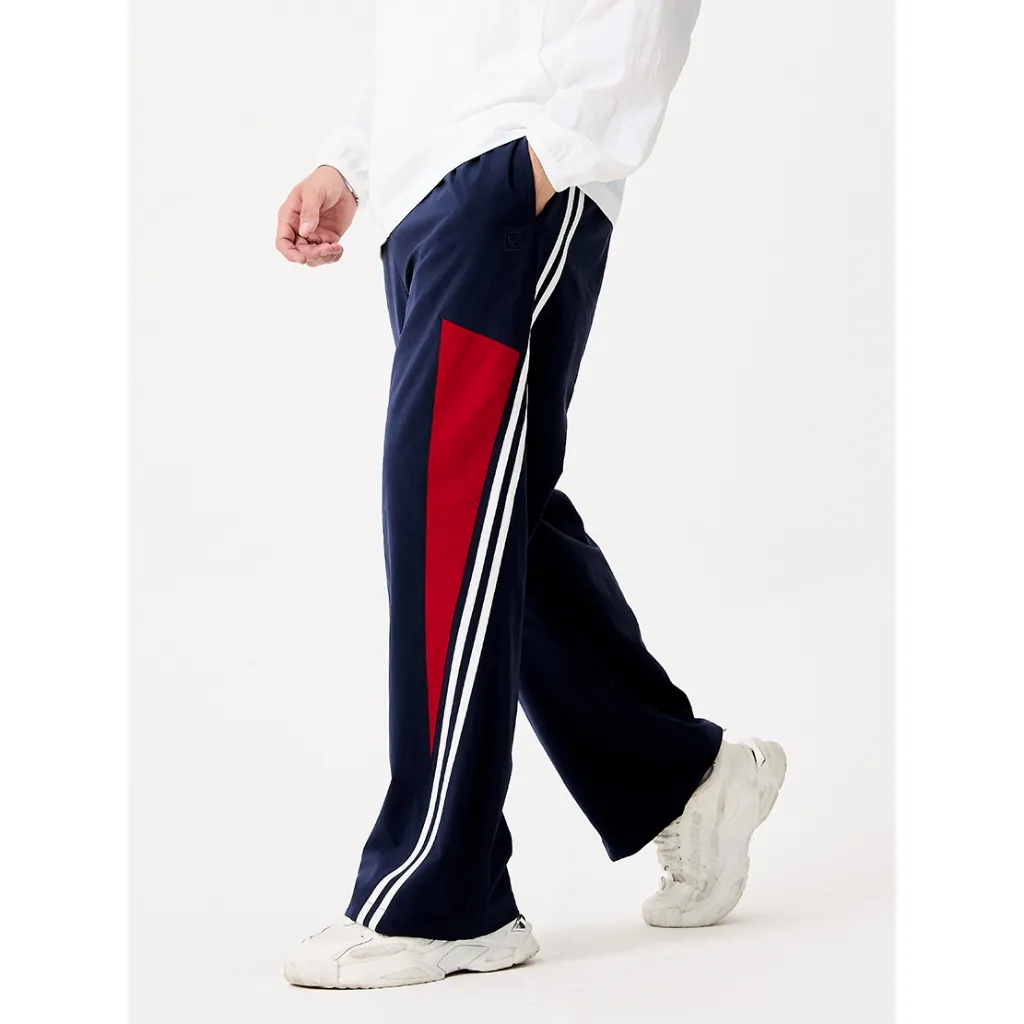 Ảnh Quần Dài Nam Lưng Thun Ống Đứng Vải Dù Co Giãn Thời Trang Thương Hiệu Y2010 No Style M114 Vol 24 23700 |YaMe| 4