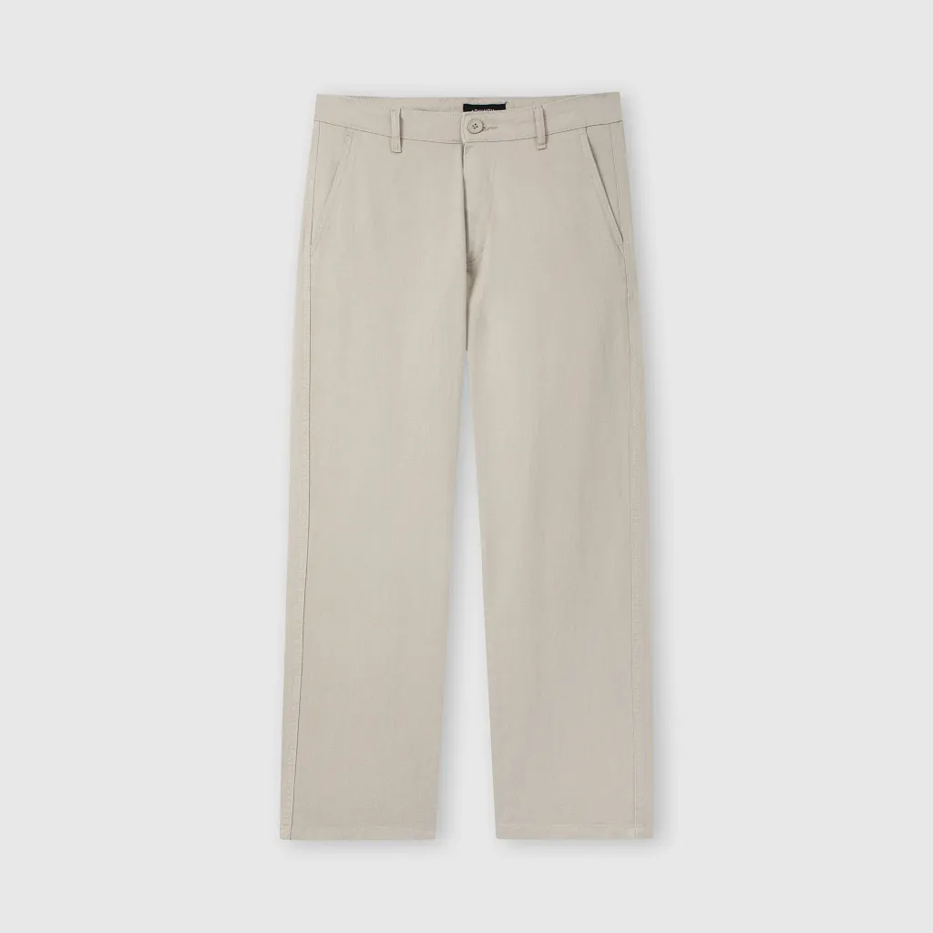 Ảnh Quần dài nam ROWAY Kaki cotton, RELAXED FIT | Suông Kaki 4