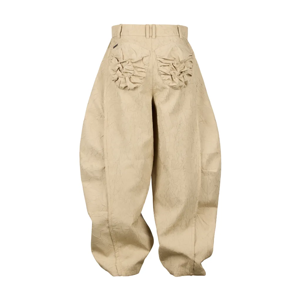 Ảnh Quần Dài Nâu Ống Rộng Brand TSUN Chính Hãng - ALI PANTS Unisex Phối Đinh Tán Streetwear Localbrand 3