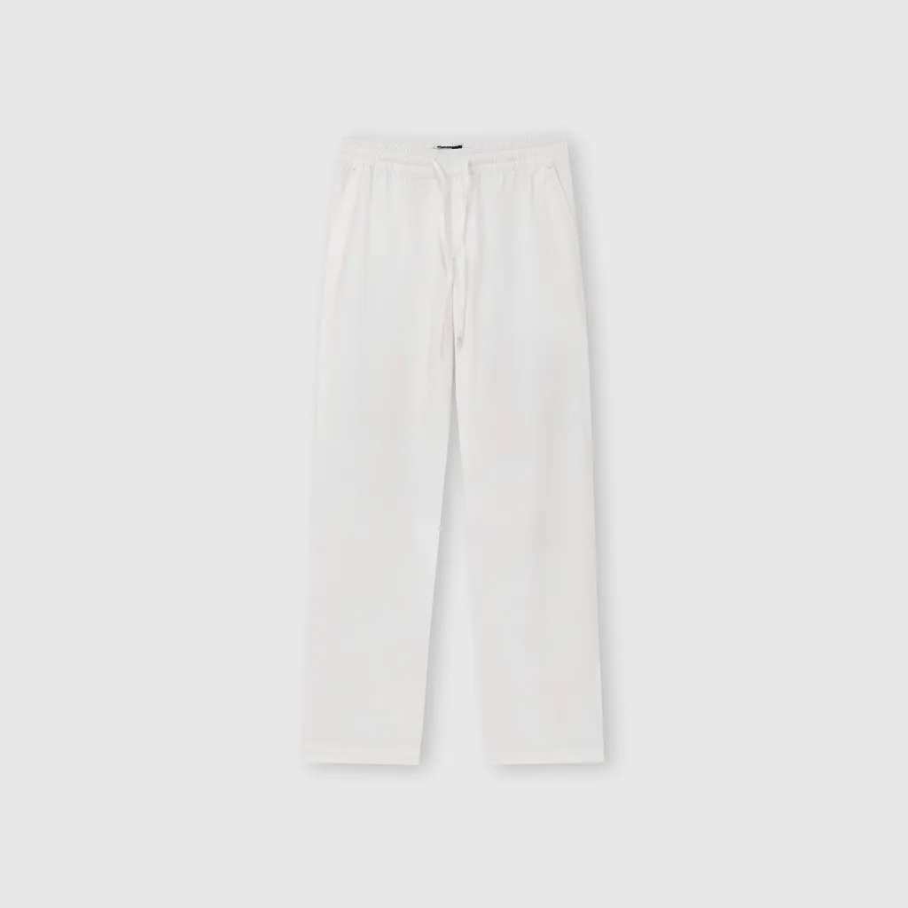 Ảnh Quần dài ROWAY, vải linen co giãn nhẹ, form regular | suông linen 3