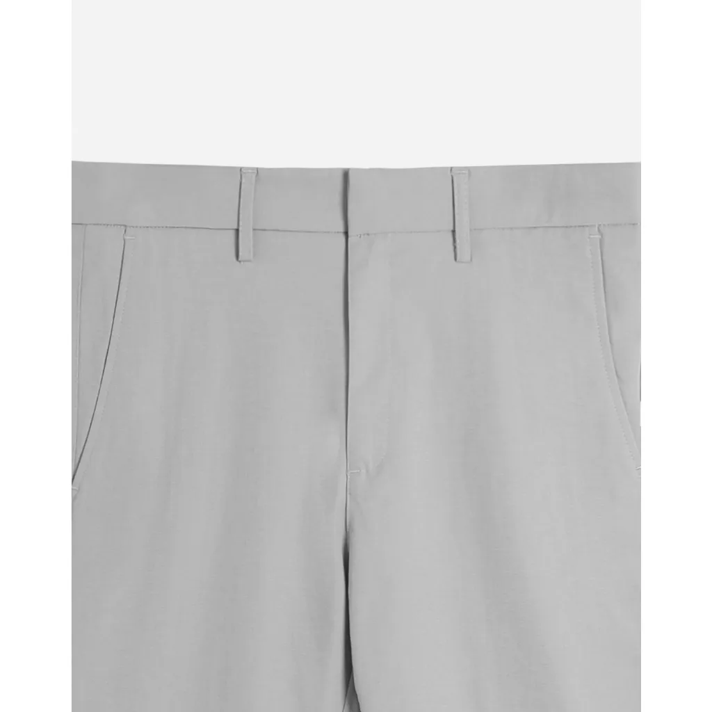 Ảnh Quần Dài Stretch Chinos chất liệu Khaki Poplin mịn mỏng thanh lịch và tinh tế LEEVUS QD05 2